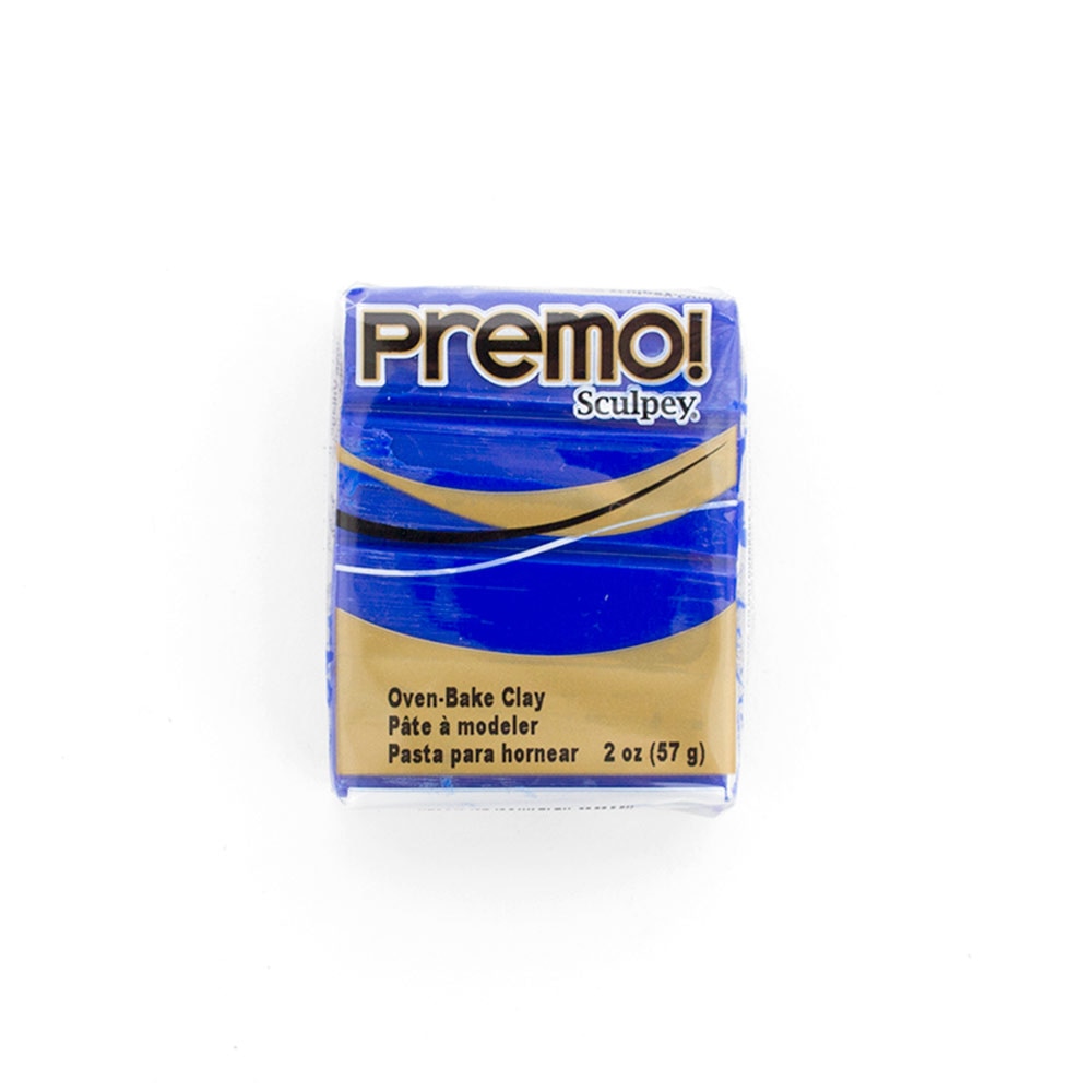 Polyform, Premo Sculpey, Oven Bake, Model Clay, 2oz, Ultramarine Blue